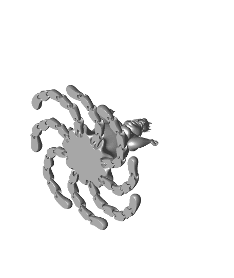 Ursula -Flexi Tentacles  3d model