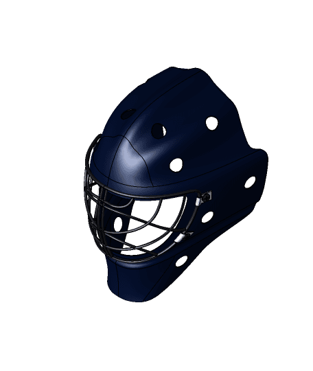 Goalie Mask 3d model