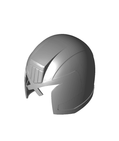 Judge Dredd Movie Style Helmet 3d model
