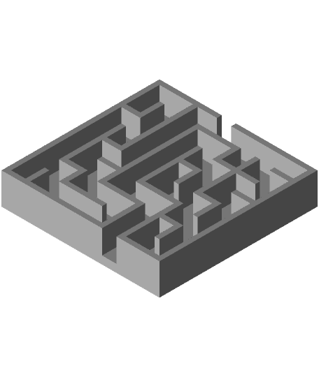 labyrinthe_8x8.stl 3d model