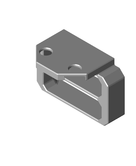 Multiboard Dual Flush Cutter, Needlenose Plier, Wire Stripper, and more Holder 3d model