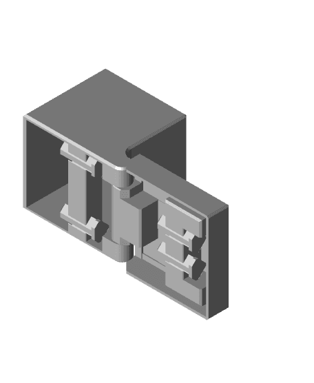 Vortex Puzzle Box 1.0 - Plain.stl 3d model